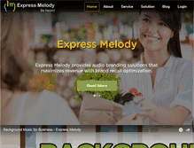 Tablet Screenshot of expressmelody.com